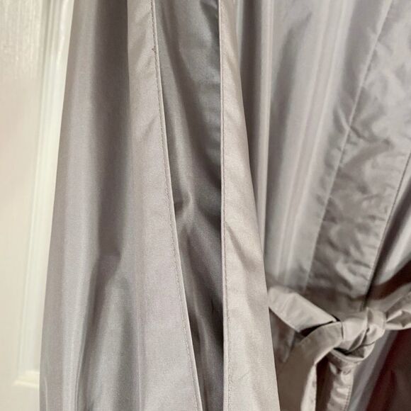 GRAY GALLERY FULL LENGTH RAIN COAT SIZE 8 - Picture 7 of 13